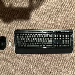 Wireless Microsoft Keyboard And Mouse