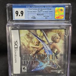 Final Fantasy 12: Revenant Wings - Nintendo DS, Graded CGC 9.9 A++  *Near Mint*