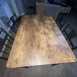 Dining Table With 4 Chairs 