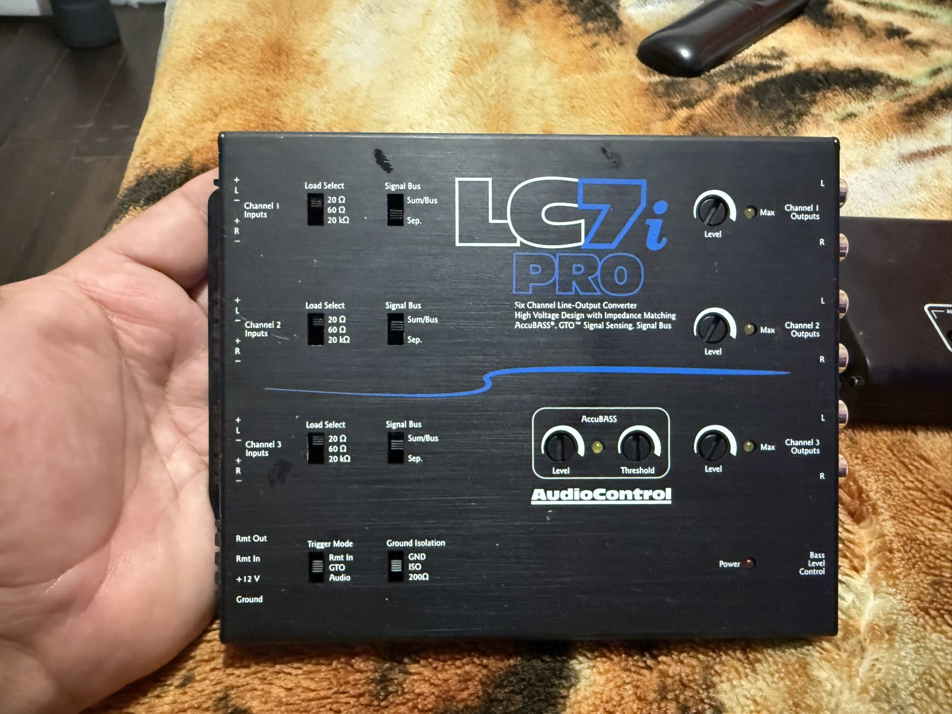 Audio Control Lc7