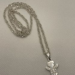 .925 Silver Boy Necklace