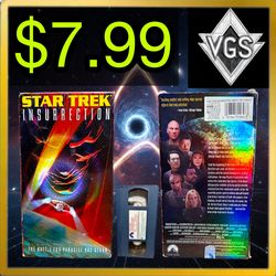 *CLASSIC* Star Trek Insurrection VHS 1998