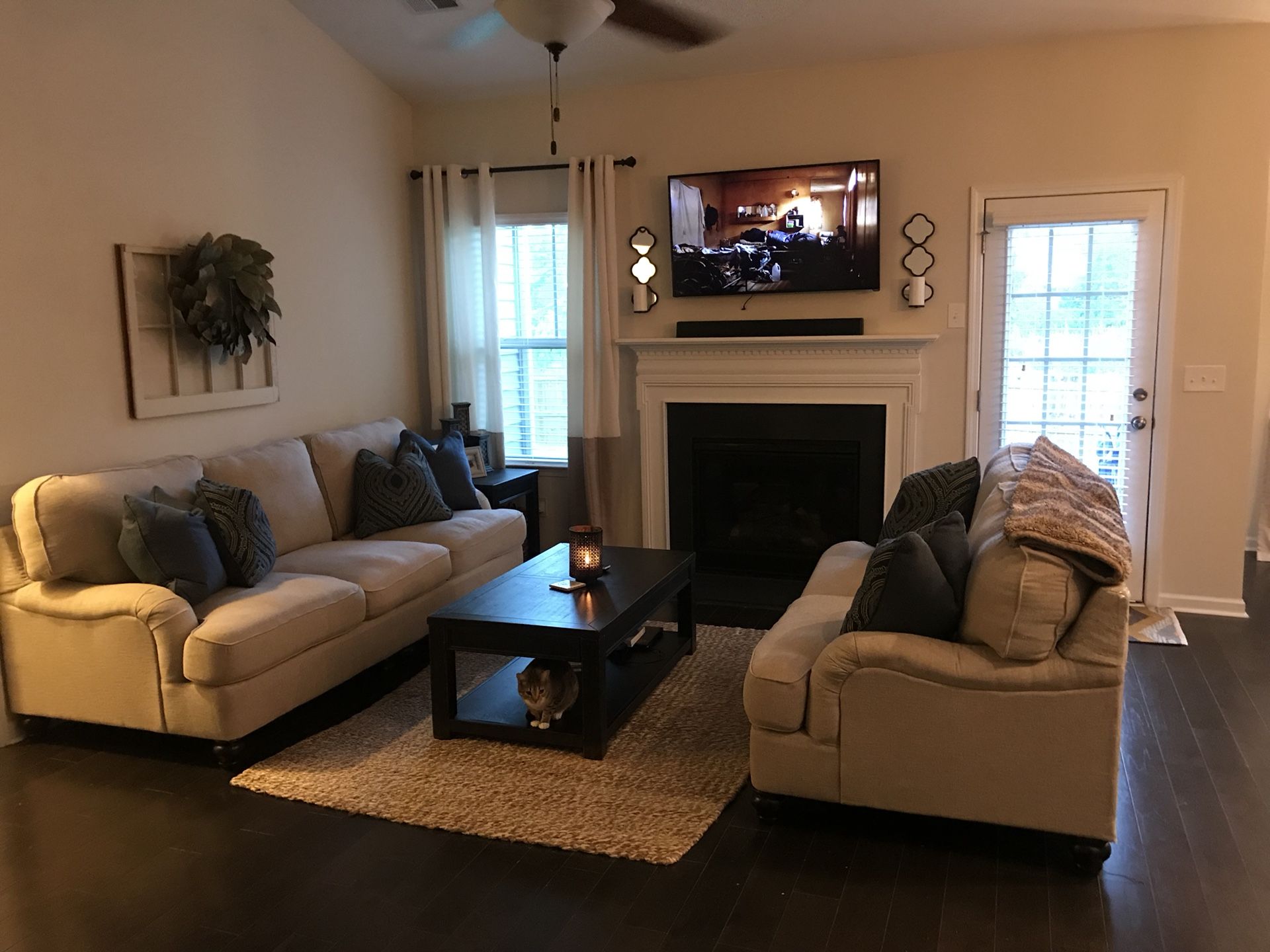 Ashley Furniture Harahan loveseat and couch