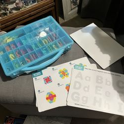 ABC and 123 magnet set