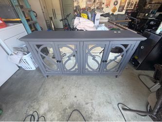 TV console with storage