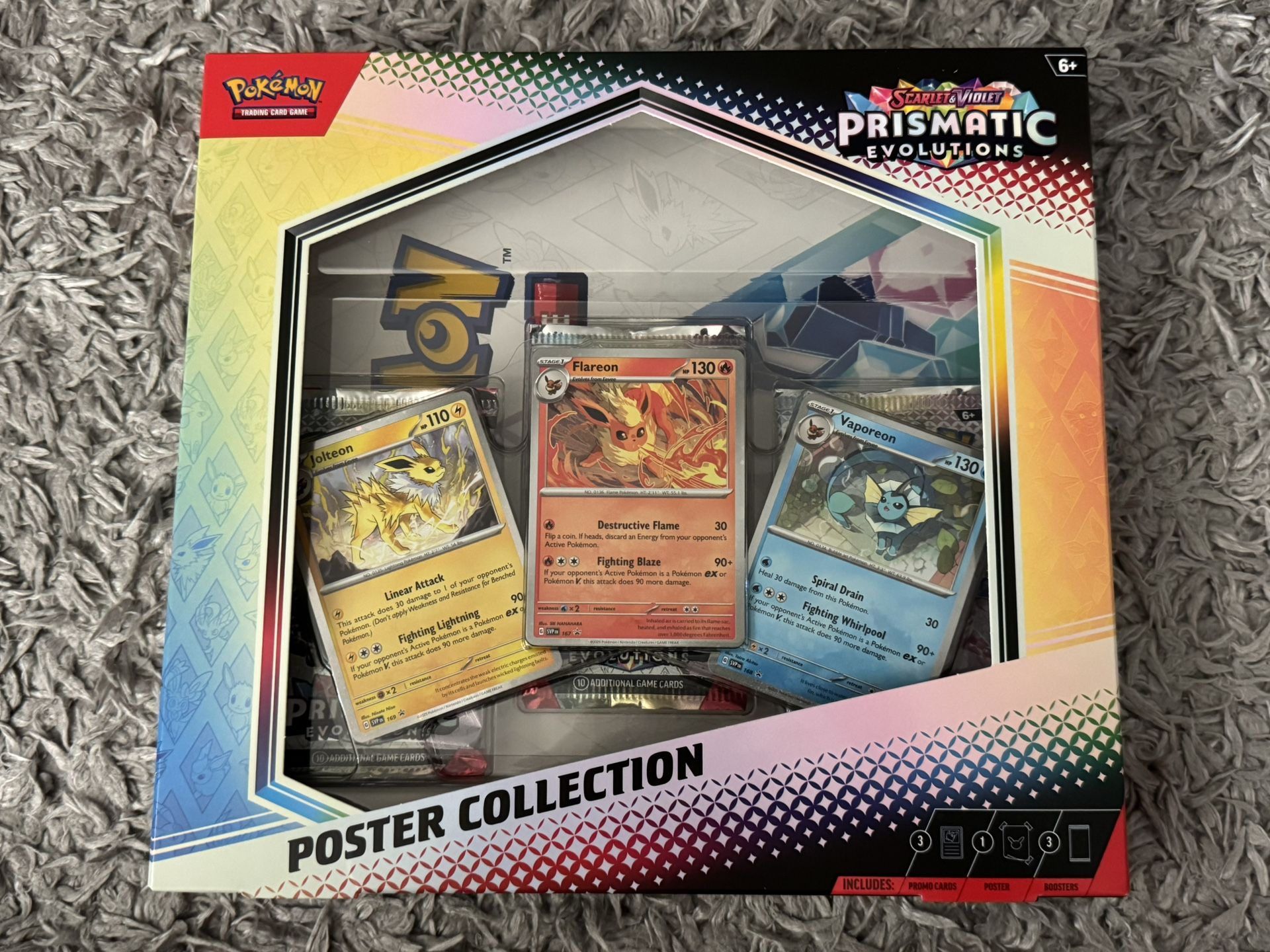 Pokemon Prismatic Evolutions Poster Collection