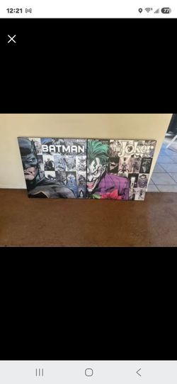 Batman and Joke Canvas Pictures