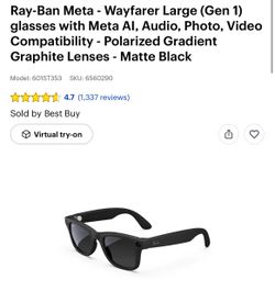 Rayban wayfarer meta gen 2