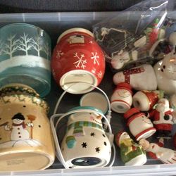 Box Of Christmas Decor