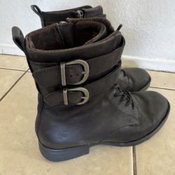 Black Combat Boots 
