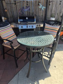 2 Barstools &  Table  $200