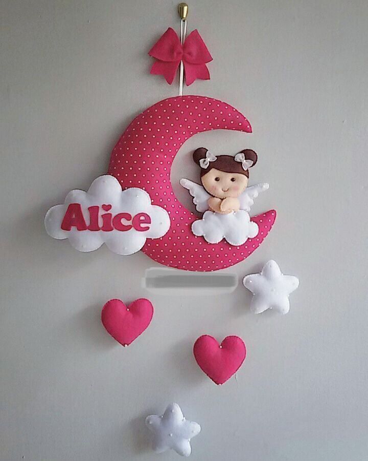 Cute personalized wall decor custom made on order