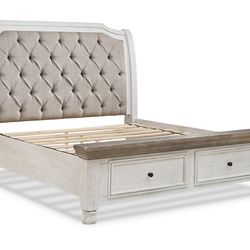 King Bed Ashley  Havalance Sleigh Bed