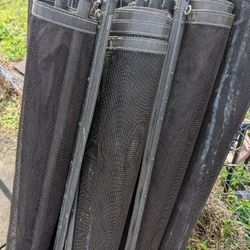 Black Pool Fence 114 Feet Of Fence . 