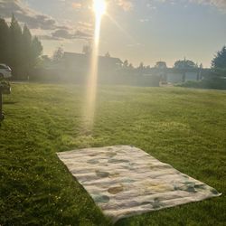 Beautiful Rug From Turkey 5’ 3”  By 7’  7” 