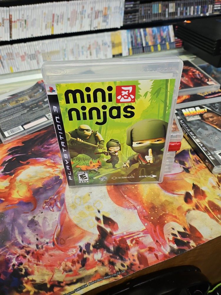 Mini Ninjas (Sony PlayStation 3, 2009) CIB Tested + Manual