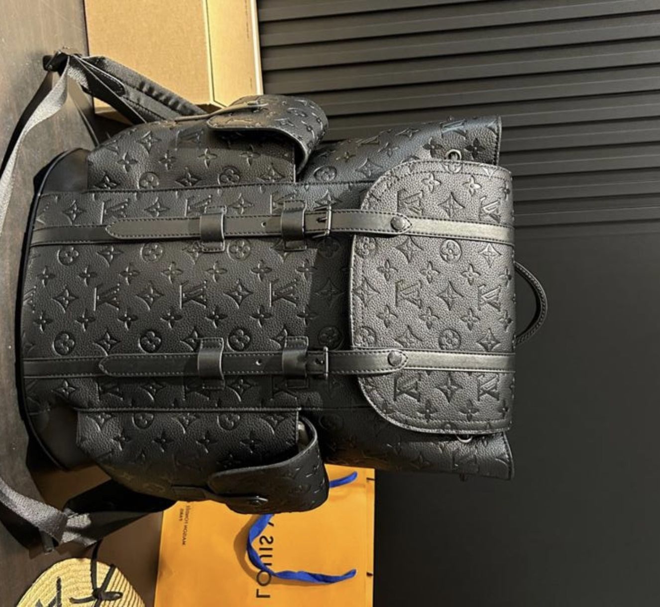 New Premium Leather Full Size Backpack