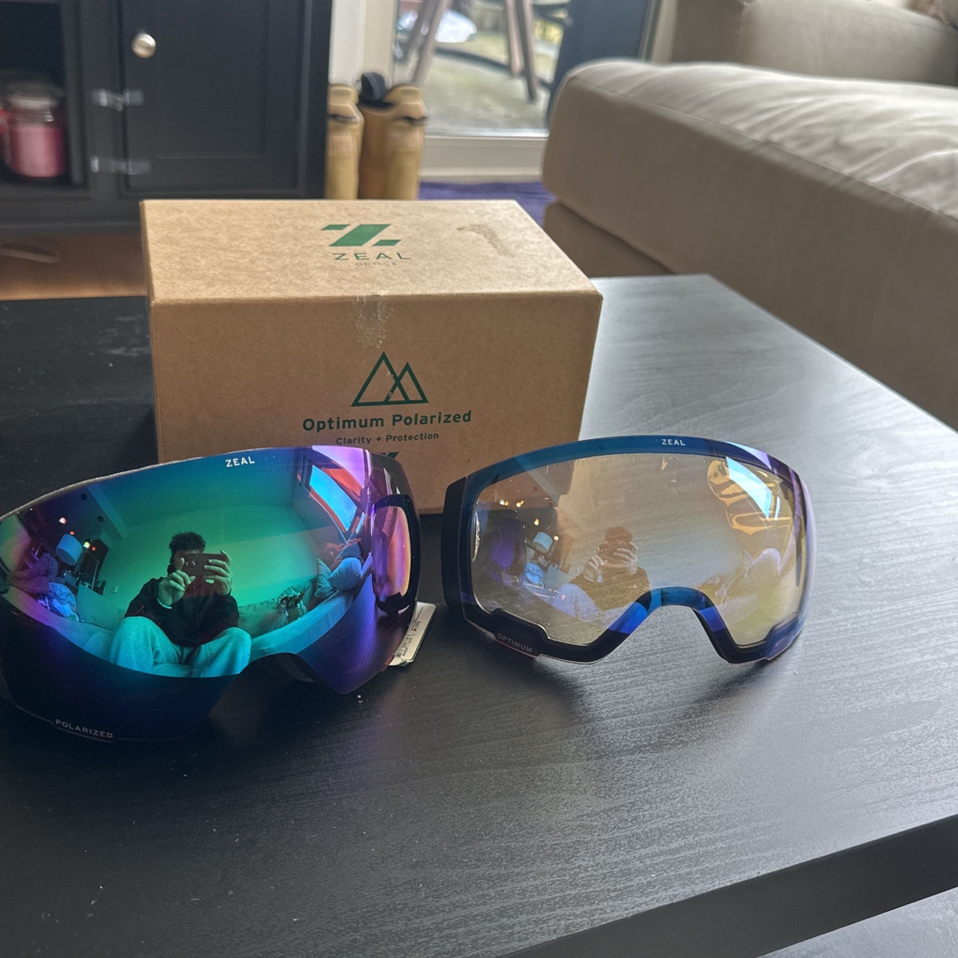 Brand New Zeal Optics Polarized Goggles