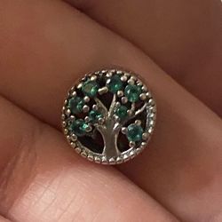 tree silver charm S925