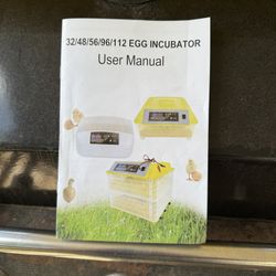 Incubator: Digital: 112 Eggs At A Time 