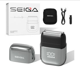 SEIGA Mini Electric Foil Shaver for Men