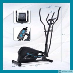 💪🦵Elliptical Machine Cross Trainer With 8 Resistance Level.