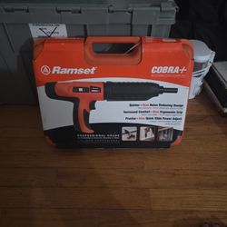 Ramset Cobra+ 0.27 Caliber Semi-Automatic Powder Actuated Tool. 