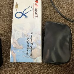 Stethoscope And Blood Pressure Cuff 