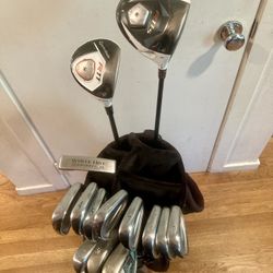 Taylor Made & Mizuno TOUR QUALITY Golf Clubs Set - NEW Grips - X-Stiff - NICE!