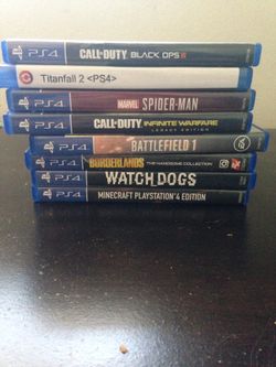 PS4 games