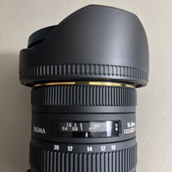Sigma EX lens