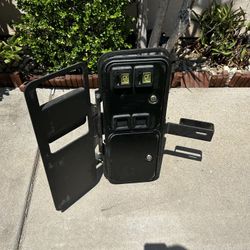 Time Crisis Over Under Arcade Video Game Coin-door With Mech And Security Bar 