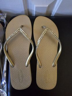 $15  Rhinestone  Flops 9