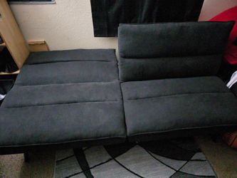 Dark Grayish blue Futon Sofa Bed