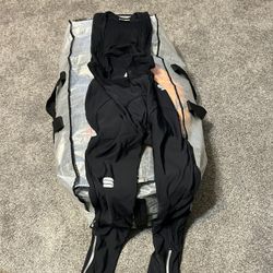 Sportful Fiandre NORAIN PRO Cycling Bib Black Size Large Euc