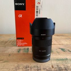 sony 55mm 1.8f