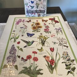 Vintage Flower Puzzle, 
