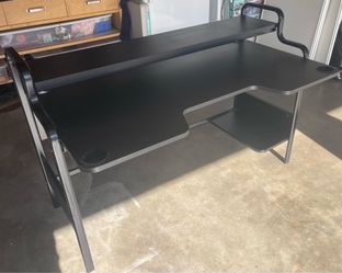 Black Office Desk
