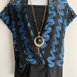 Brand New Solar Top With Necklace 