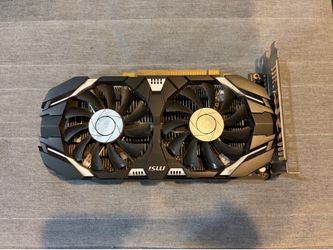 MSI GTX 1050 TI overclocked
