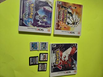 Pokemon DS and 3DS Lot
