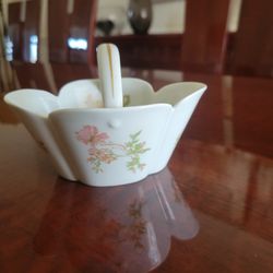 Haviland Limoges Porcelain Basket Collectible
