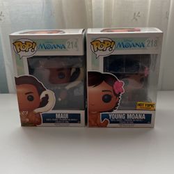 Moana And Maui Funko