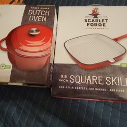 Scarlet Forge Cookware -NEW
