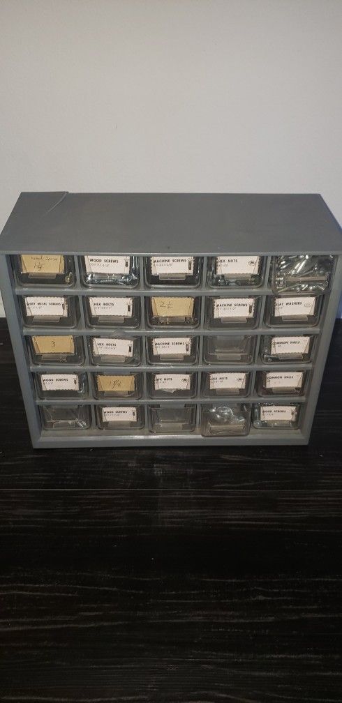 Tool Box With Items Inside