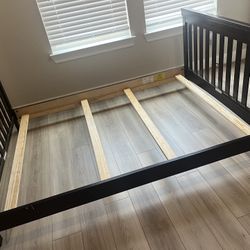 Full Size Bed Frame OBO- No mattress 