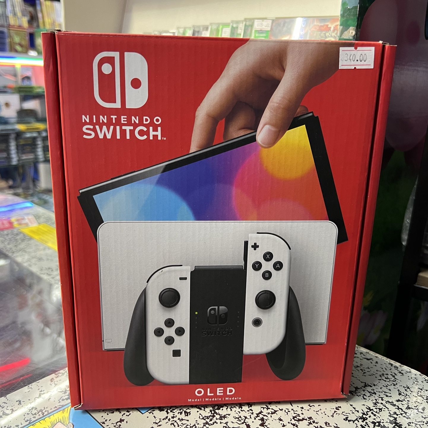 Nintendo Switch OLED w/FREE Game of Your Choice