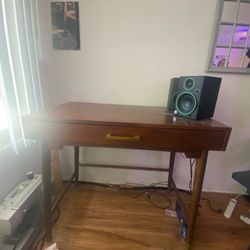 Oakpark Walnut Brown Wood Desk