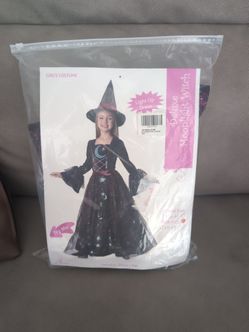 Deluxe Moonlight Witch Girls Costume