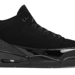 Nike Air Jordan 3 Black Cat Size 11.5 Brand New
